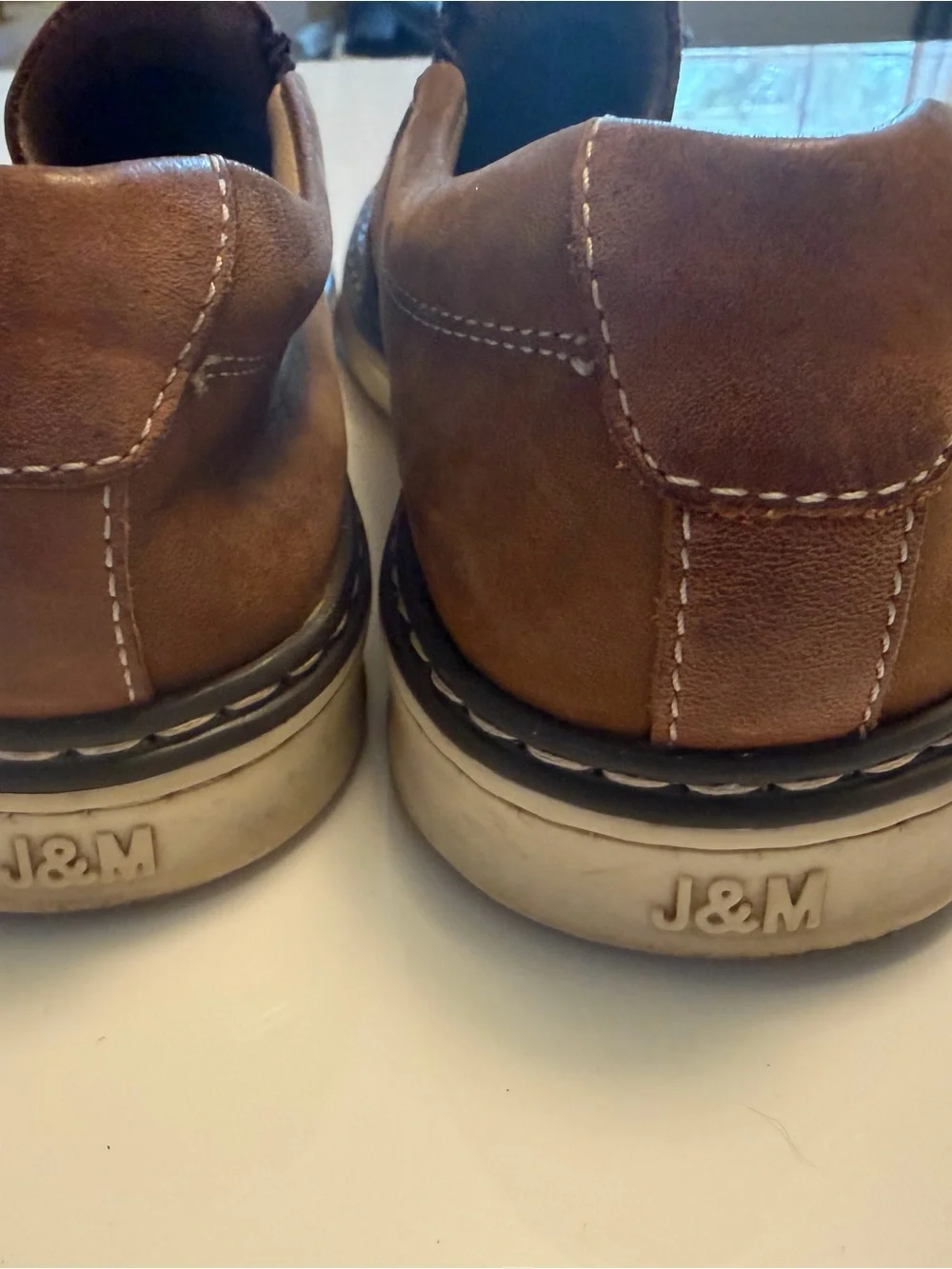 Johnston & Murphy smooth brown